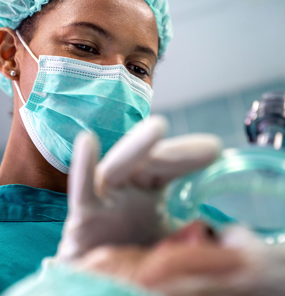 anesthesia being used on special needs patient